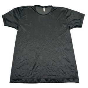 American Apparel Small Black Mesh Tee